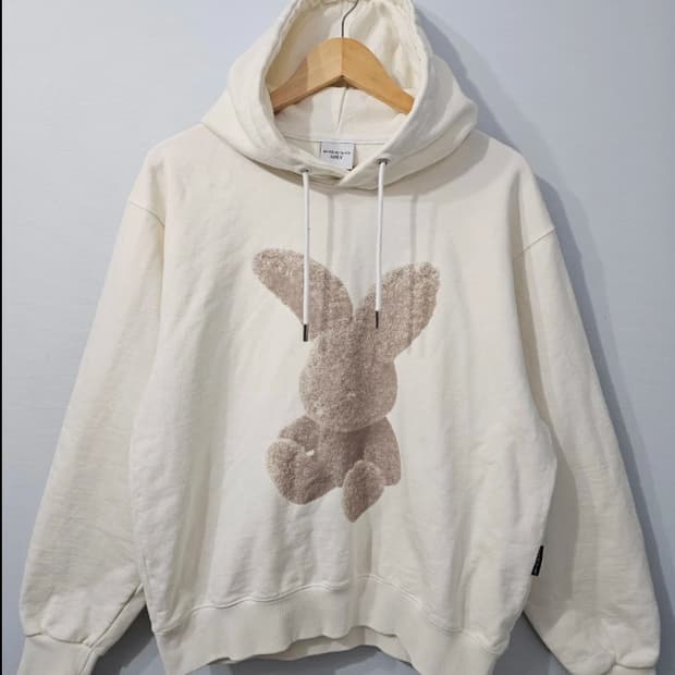 아크메드라비 퍼지 래빗 후드티 오버핏 95