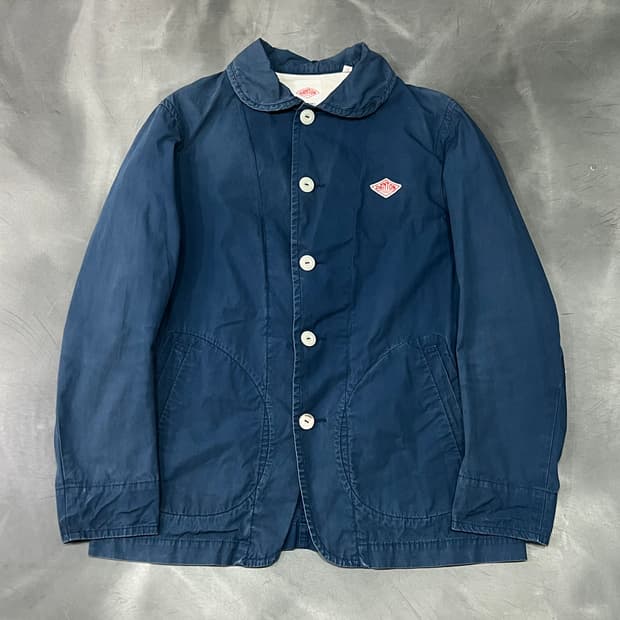  단톤 로고 자켓 y15424