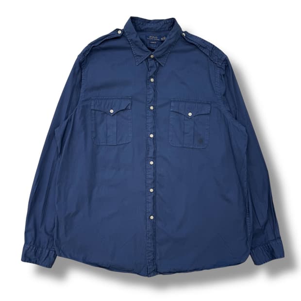 폴로 랄프로렌 투포켓 솔리드셔츠 r1245