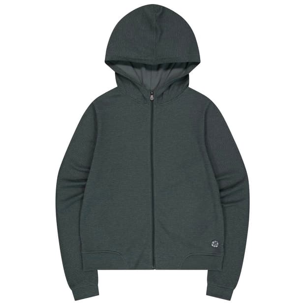 코이세이오 038 스트라이프 집업 차콜