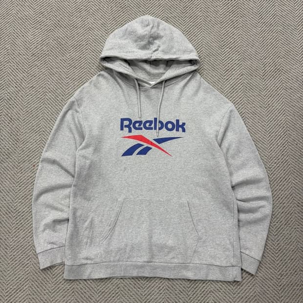 리복 베이직 로고 후드티 v2243