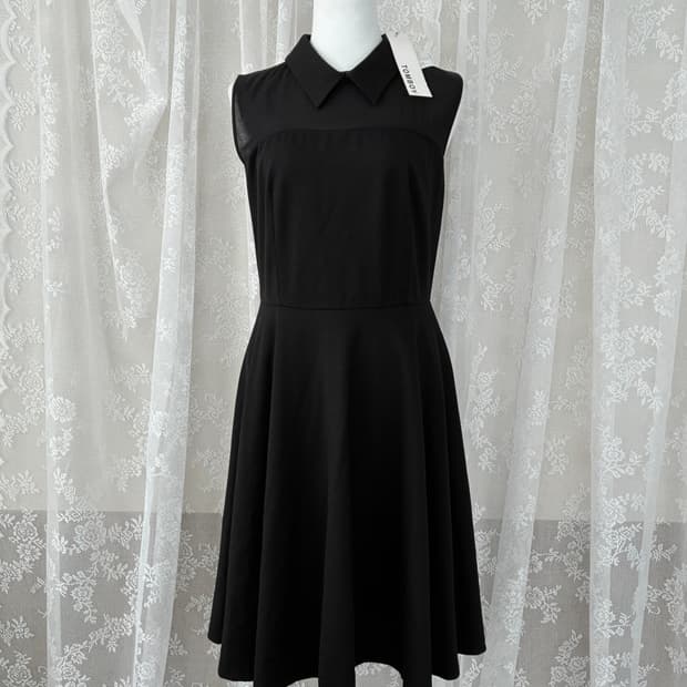 85) 새상품 스튜디오 톰보이 민소매 원피스 블랙