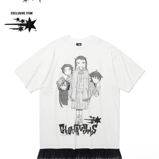 나이스고스트클럽 ghost angels lace tee
