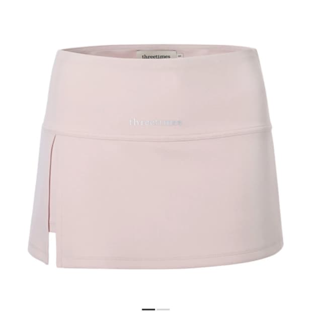 쓰리타임즈 에슬레틱 스커트 핑크 s