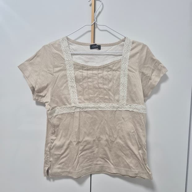 Lace Dot  t-shirt
