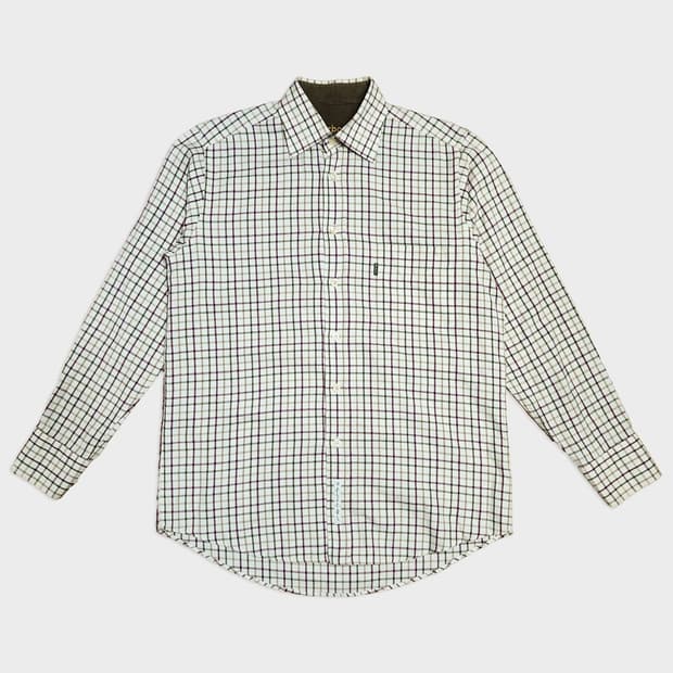 Barbour 바버 라이트 타터솔 체크 셔츠 EUR S