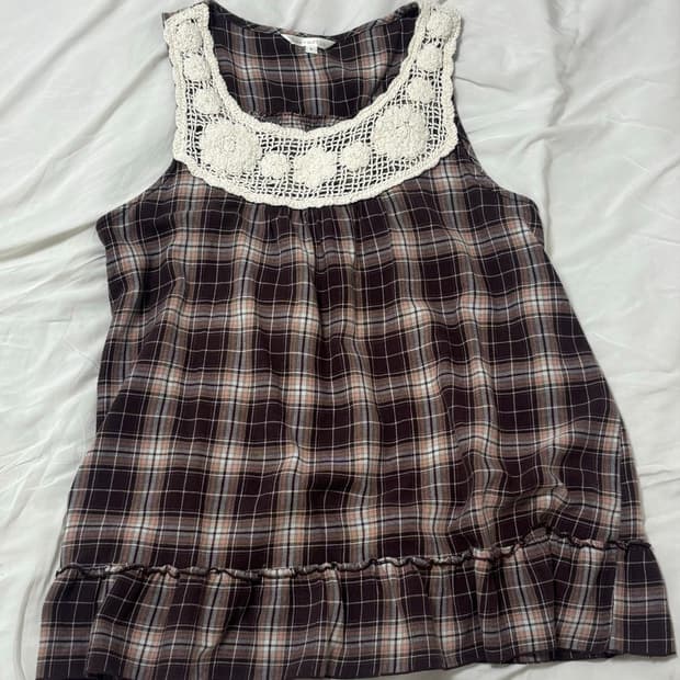 Japanese Vintage 체크 원피스
