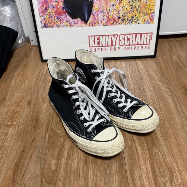 컨버스 척테일러 하이 블랙