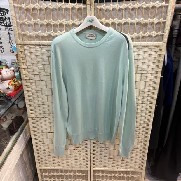 100-105 정품 에르메스 캐시혼방 니트팝니다