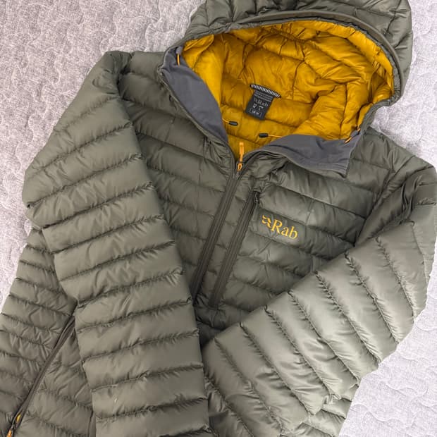 Rab 마이크로라이트 카키