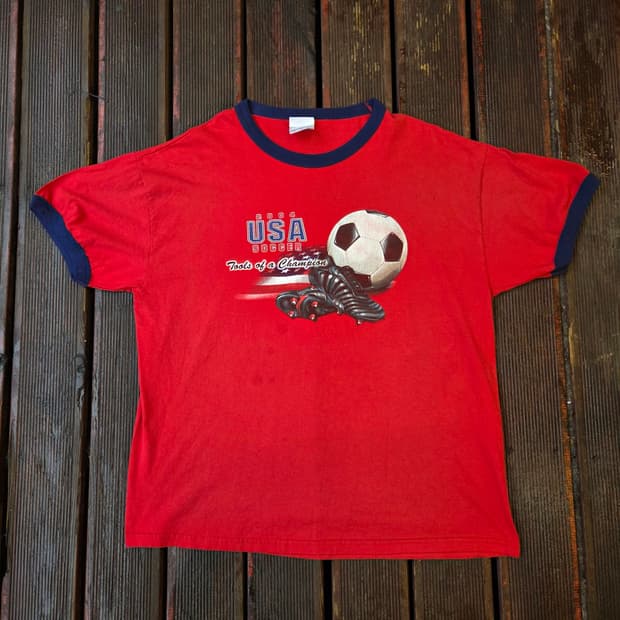 빈티지 링거 반팔티