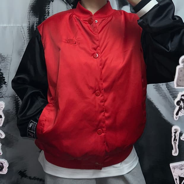 나이키 우븐 야구점퍼 자켓