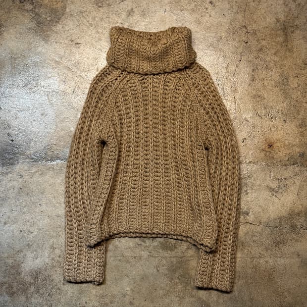 44-55 ) COMME CA MATURE Alpaca Sweater