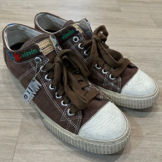 비즈빔 플라워자수 스니커즈