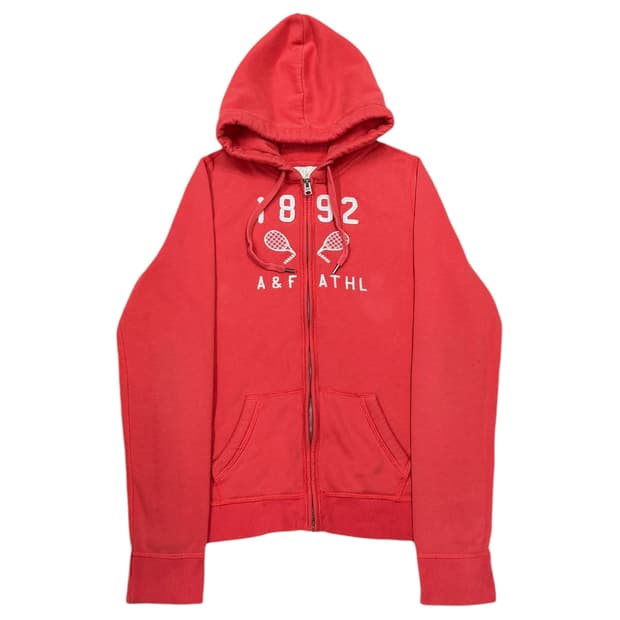 아베크롬비 빈티지 스펠로고 Y2K 후드집업 자켓 L