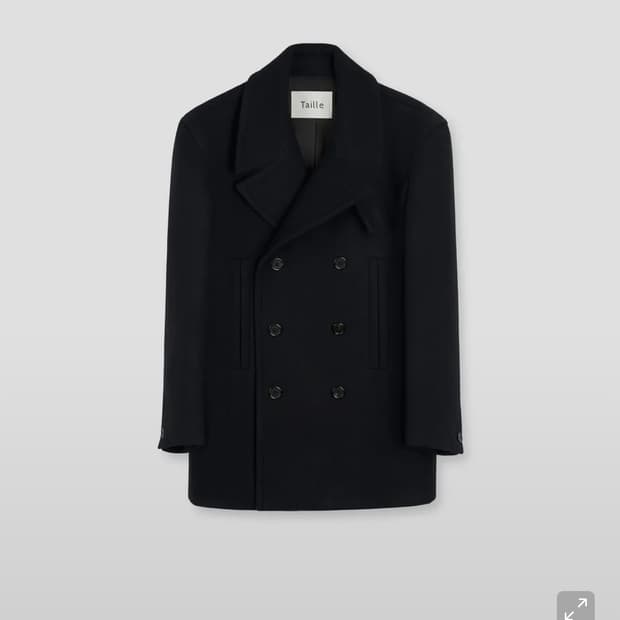 [2]타일레 25fw피코트 다크네이비