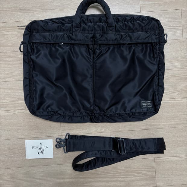 요시다포터 porter 2way 탱커 브리프케이스 블랙 노트북가방