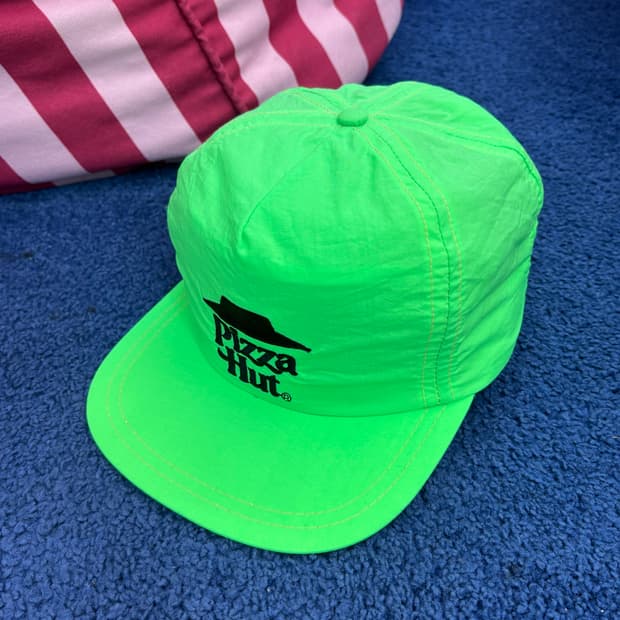 90s Pizza hut Promo Neon Cap