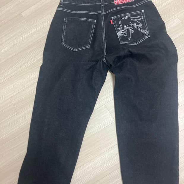 퍽댓너드샵 데님 팬츠 팝니다