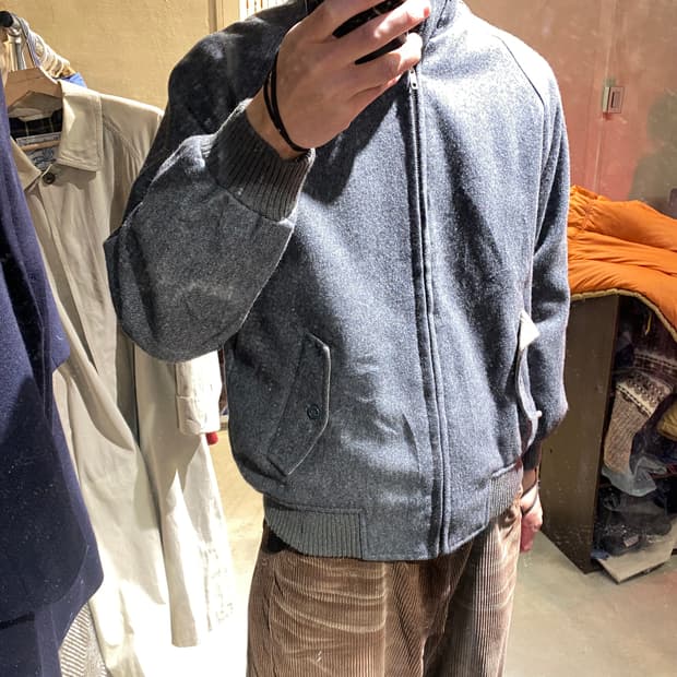 Sunny pal 울 해링턴 자켓