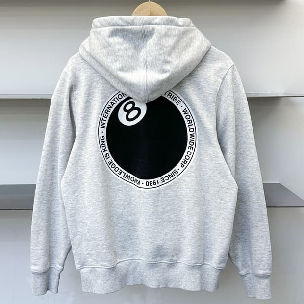 스투시 21SS 에잇볼 도트 후드티