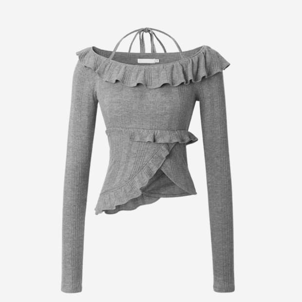 쓰리타임즈 threetimes 애니 탑 그레이 멜란지