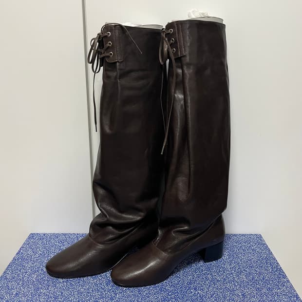 [37,38]팔로마울 Victoria 레이스업 부츠/브라운