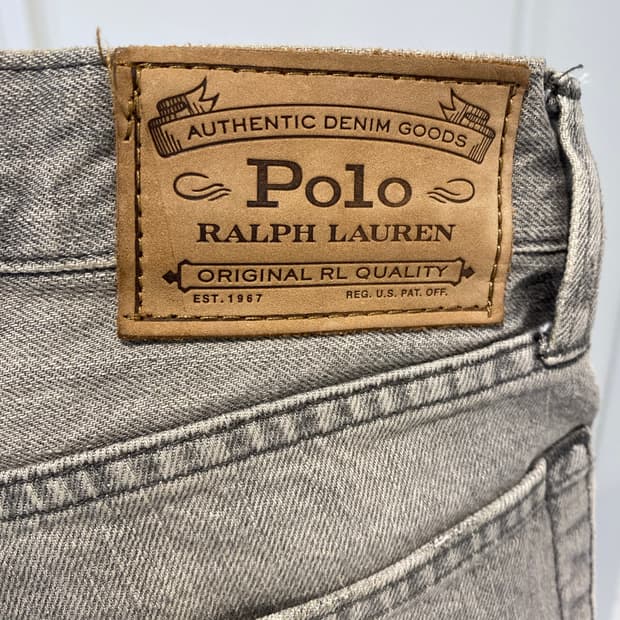 폴로 그레이 데님