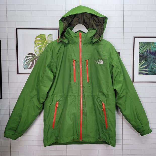 노스페이스 3in1 후드 재킷 및 700 필 구스 패딩 자켓 100사이즈