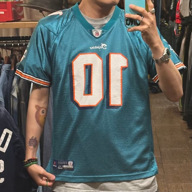 [HI] NFL 리복 반팔져지 그린