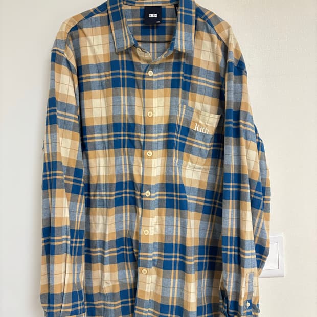Kith 키쓰 플레이드 플란넬 체크 셔츠
