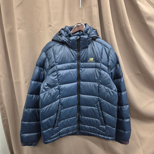 뉴발란스 구스 후드 패딩 점퍼 105