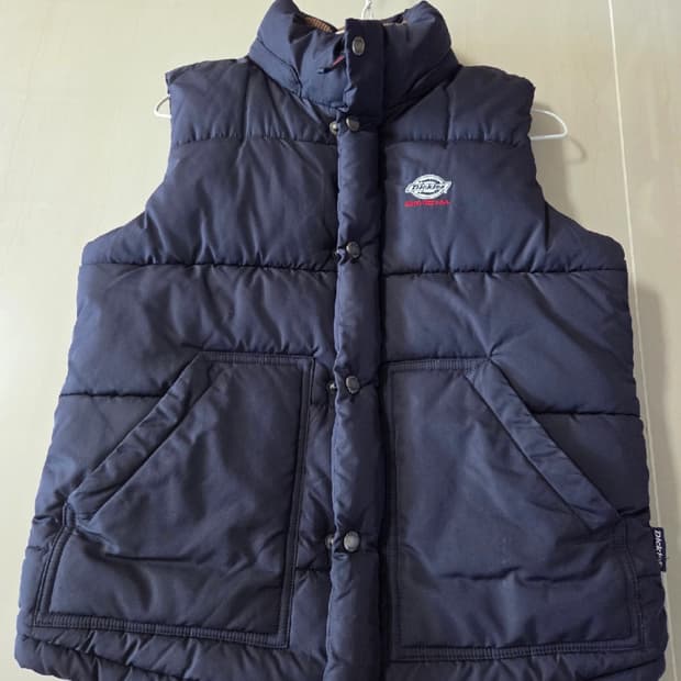 디키즈 패딩조끼