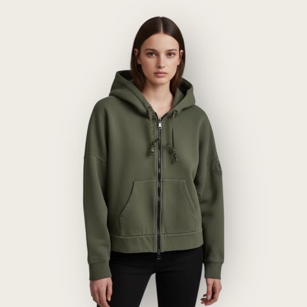 L/ 몽클레어 히든와펜 후디 집업 자켓