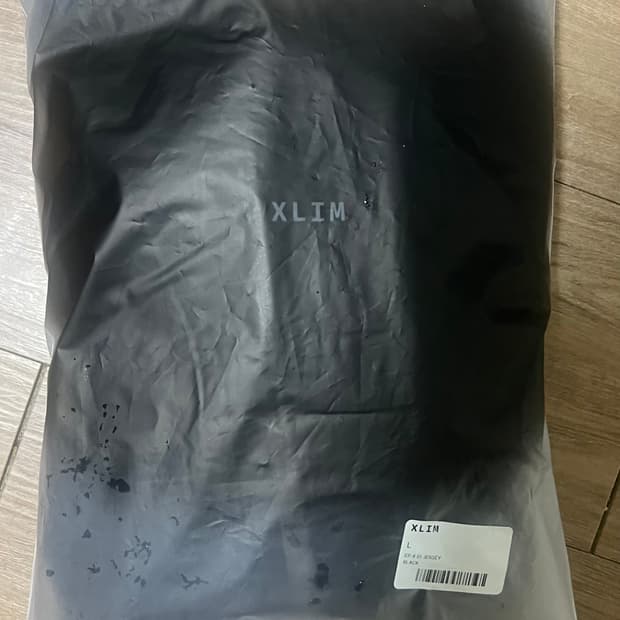 엑슬림 ep8 블랙 져지 L 