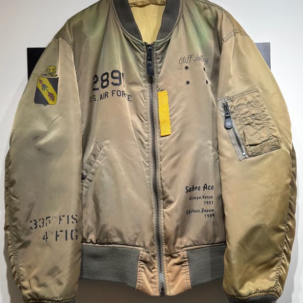 80s 아비렉스 한국전쟁 USAF 마원 자켓