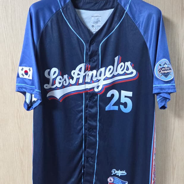 (착샷) LA다저스 유니폼 코리안 나이트 져지