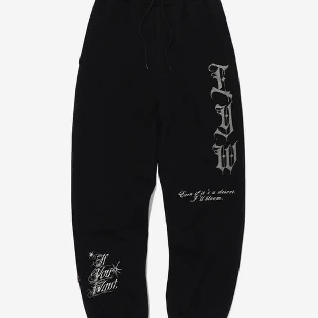 DIA balloon joger sweatpants black