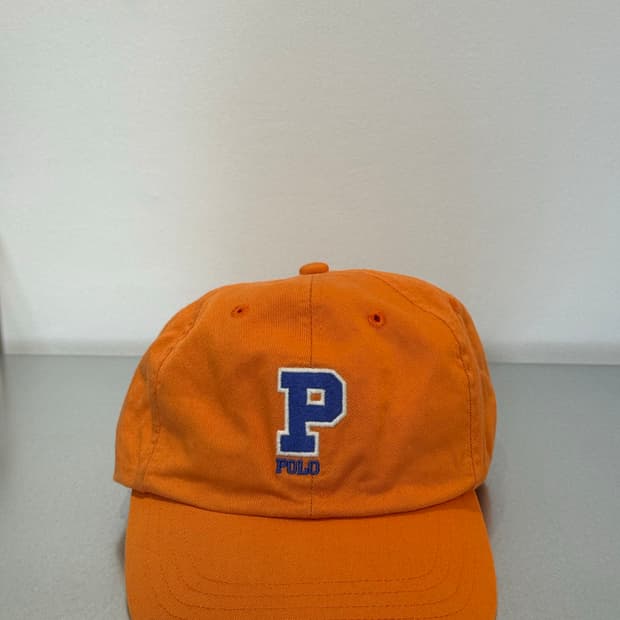 폴로 빈티지 로고 캡