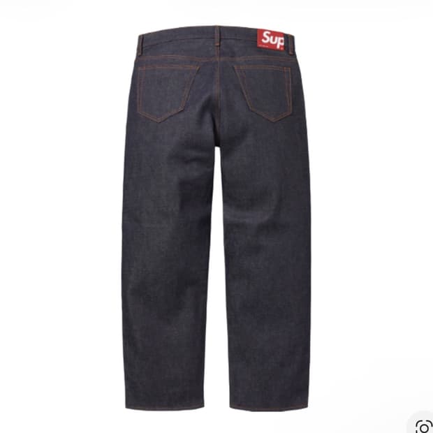 슈프림 루즈핏 셀비지 32