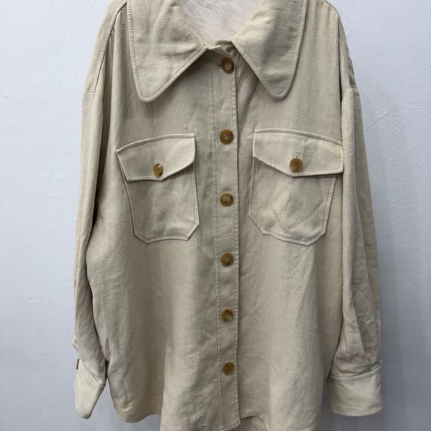 정품) 타임 한섬 20ss 여성 오버사이즈 자켓 82