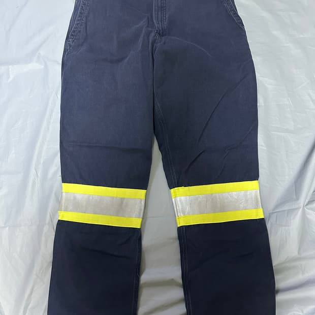 칼하트 FR 리플렉티브 데님 카펜터 워크팬츠 34x32