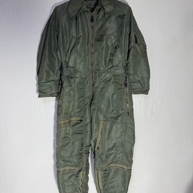 60s usaf cwu-1/p 플라잉 커버올 베트남전