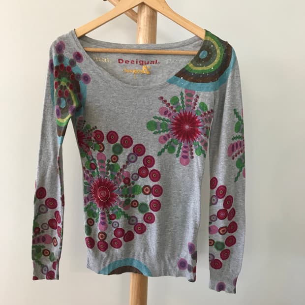 데시구알 Desigual y2k 니트 