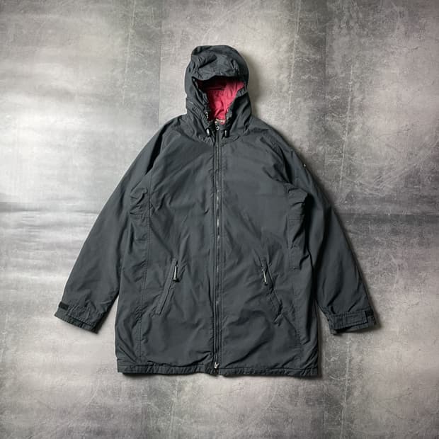 NIKE 1990s 나이키 빈티지 블랙 집업 후드점퍼 A00367