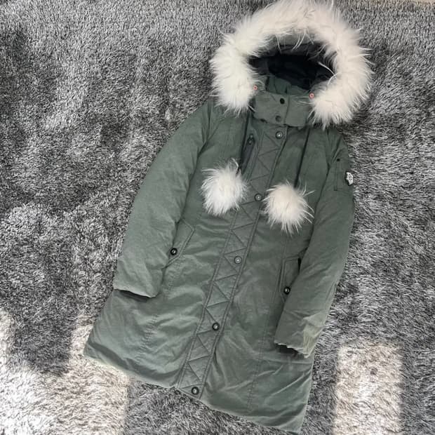 에고이스트 여성 거위털 미디움패딩 (55)