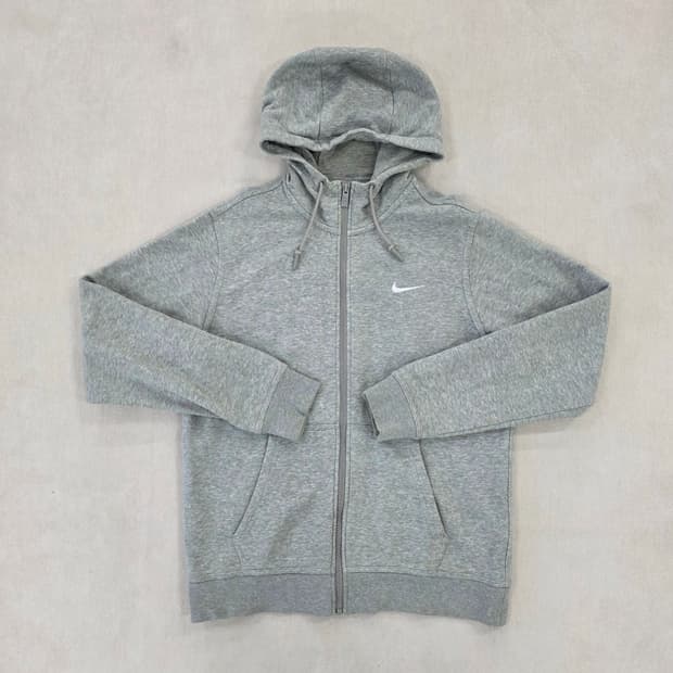 L 나이키 스우시 자수로고 후드 집업 0225J