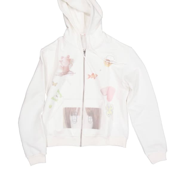 [새상품] 영마일웨어 후드집업 her graphic ZIP UP