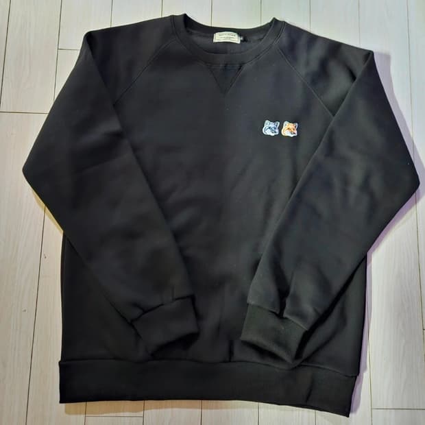 메종키츠네 /아미 기모 맨투맨