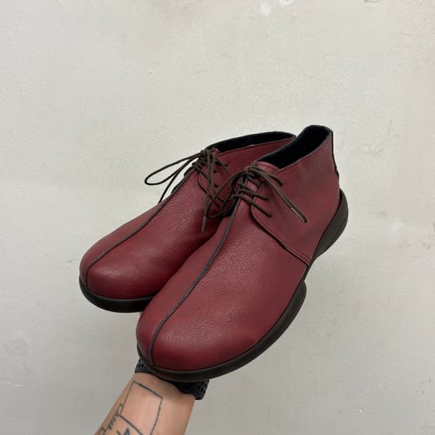 Re:geta 버건디 처카 부츠 L 260-270